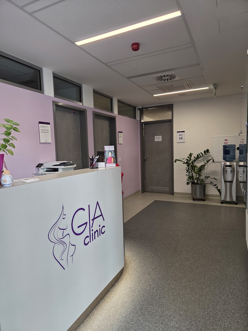 Budova B – recepce GIA clinic